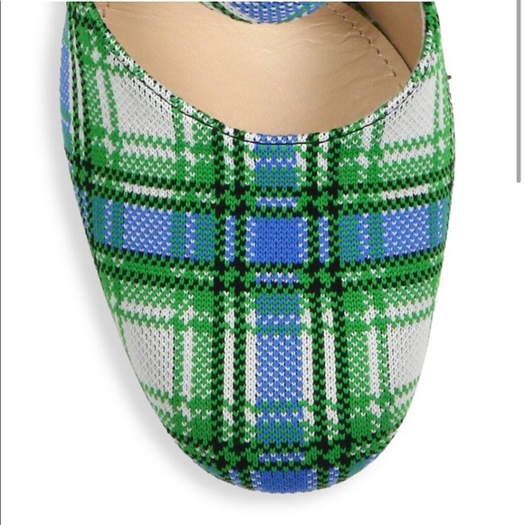 Prada
Plaid Ankle-Strap Platform Pumps brand new in box. Authentic size 40 - Picture 6 of 12